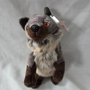 Ty Beanie Babies Howl Plush Wolf 2000